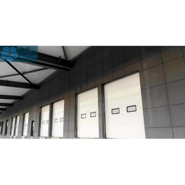 4m Width 450mm Panel Industrial Sectional Overhead Door