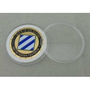 3rd Infantry Division Personalized Coins By Brass Die Struck For Memorial