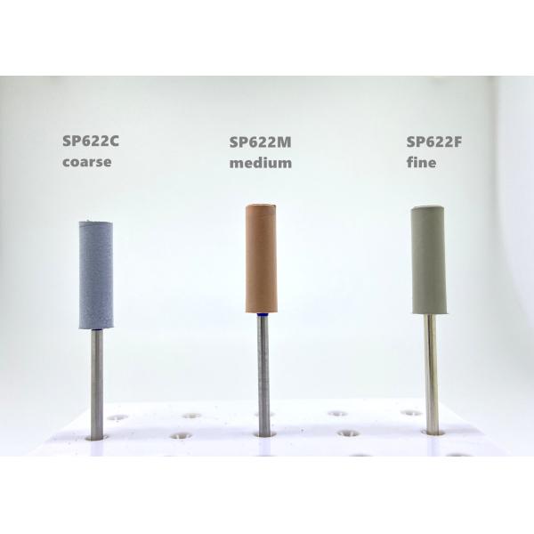 Porcelain Ceramics Dental Polishing Stone Burs Cylinder Silicone Rubber