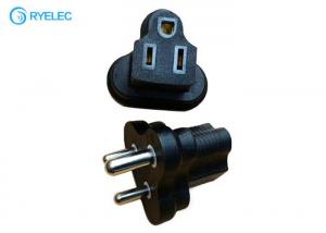 Cheap South Africa Male Plug To Usa Nema 5-15r Adapter Three Hole Socket For Industrial Power wholesale