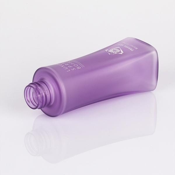 Purple Cosmetic Spray Bottle , Luxury Airless Empty Spray Bottle 200ml