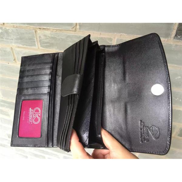 Authentic Stingray Skin Closure Female Large Flower Purse Wallet Genuine Leather Lady Phone Clutch Women Card Holder