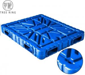 China Deck Vacuum Form Plastic Stacking Pallets Double Face Colsed 1500 * 1300 * 150mm on sale