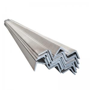 China ISO Sus304 Stainless Steel Angle Bar 50x50 Equal Angle Stainless Steel Extrusion Profiles on sale