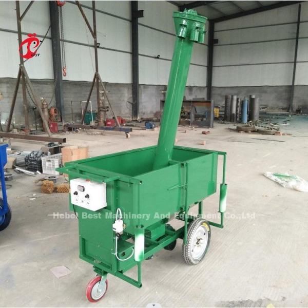 Customized Automatic Chicken Feeding Cart For Poultry Farm Emily