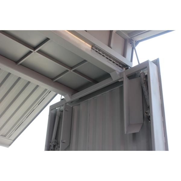 53ft Enclosed Box Cargo Dry Wing Van Truck Semi Trailer with 30-100T Max Payload