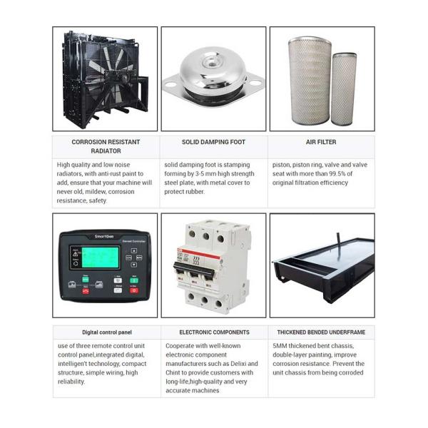 Stable Diesel Generator Open Type 20kw 25kva Practical Multifunctional