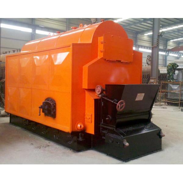 Rice Mill Hot Water Wood Boiler , Biogas Hot Water Boiler Chain Grate Stoker