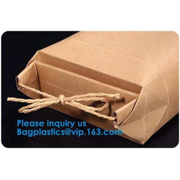 Printing Packing Gift Shopping Brown Kraft Paper Bag Accept Customized Logo Paper Bag With Rope Handle bagease bagplasti