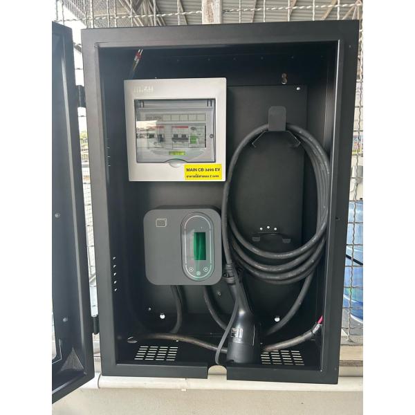 IP65 32Amp 22kW AC EV Charging Station Wallbox With Delay Charging