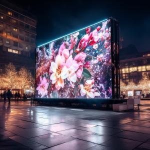 China Advertising P8 Outdoor LED Display Screen Illuminate Energy Efficient on sale