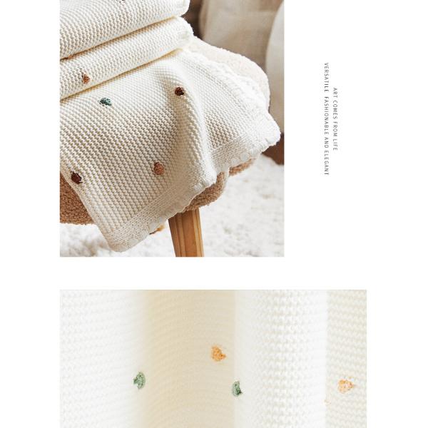 Y-F Custom Simple Sofa Cotton Cable Chunky Soft Ribbed Knit Throw Blankets for Home Decor