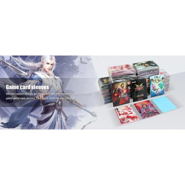 Pure White Premium TCG Card Sleeves Dragon Shield Backing Sleeves For Deck Cards Protector