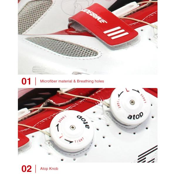 Road SPD Indoor Cycling Shoes / Golden Fashion Self Lock System Bike Wear