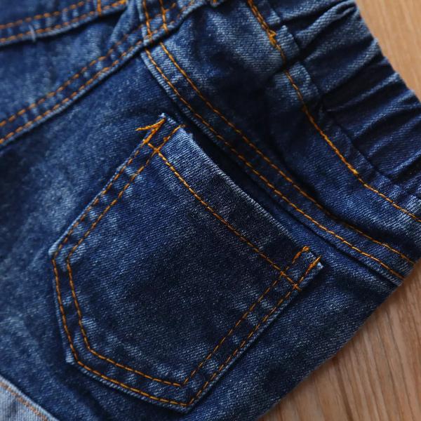 20KG 120CM Girl Cotton Printed Top High Waisted Summer Shorts Washable ODM