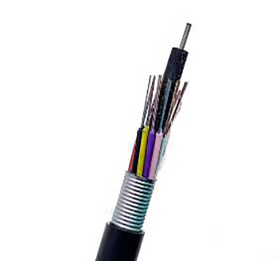 GYTS-96B1.3 Outdoor 96 Core Fiber Optic Cable G652D Black Single Mode
