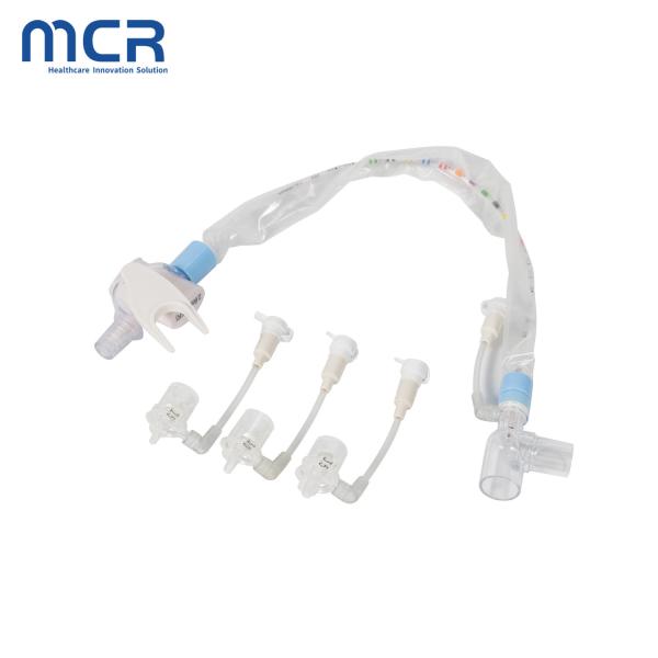 Pediatric PVC Suction Catheter 10Fr with Flushing Port ISO13485