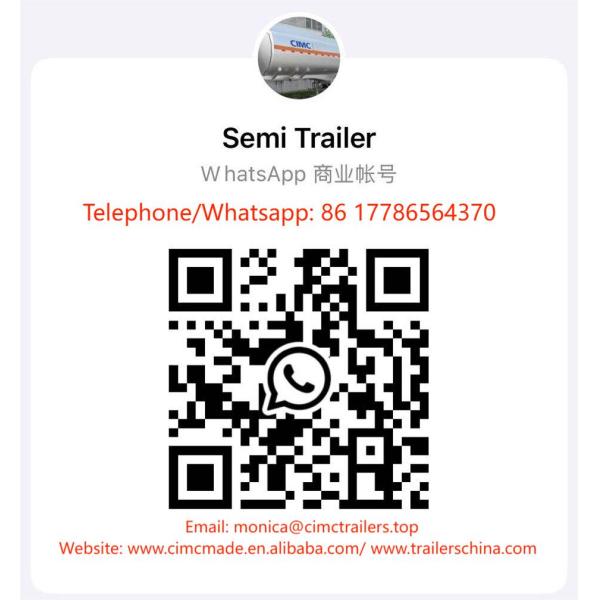 CIMC 3 axles 41cbms iron and stainless steel Ordinary liquid tank edible cooking oil semi trailer tanker