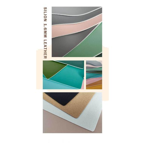 Easy-Clean 100% Silicon Polymer Leather - 1.6mm Thick for Marine & RV Upholstery