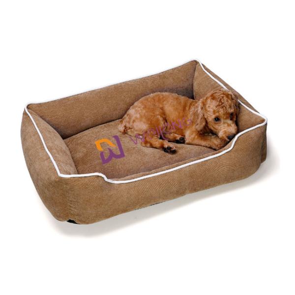 Corduroy Environmental Protection Self Warming Pet Bed PP Cotton orthopedic dog sofa bed
