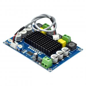 China DC 12V 24V 120W*2 Dual Channel Stereo  Power Digital Audio Amplifier Board TPA3116D2 on sale