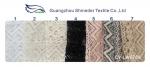 Jacquard Nylon Cotton Corded Lace Fabric For Garment Material SGS BV ITS CY
