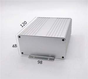 Cheap 98*48*120mm Extruded Aluminum Enclosure With Flange End Plate wholesale