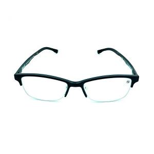 Cheap Non Thermal Far Infrared Anti Reflection Eye Glasses Mens Half Rim Eyeglasses 54mm wholesale