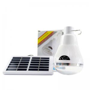 Cheap Factory Price 1000mAh 6v Solar Lamp Rechargeable Led Light Bulb With Solar Panel wholesale