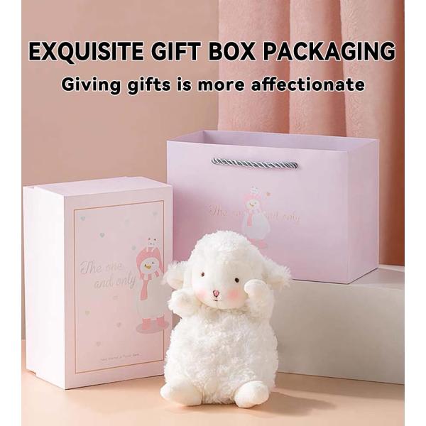 Stay Cozy And Connected With Our Little Sheep Plushie Hand Warmer Power Bank Anywhere