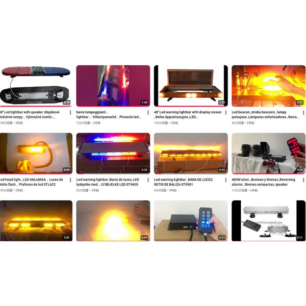 Dc12-24v Similar T3 STROBO BUKAN FENNIEX, super bright warning light, Ambulance Lights, r Strobe Light Sync Function