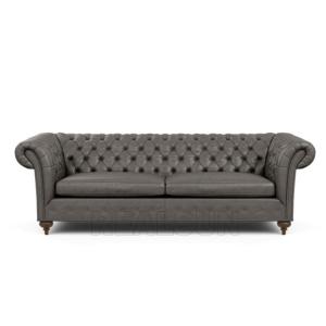 Cheap Upholstery Vintage Leather Living Room Sofa Chesterfield Chaise Lounge Sofa wholesale