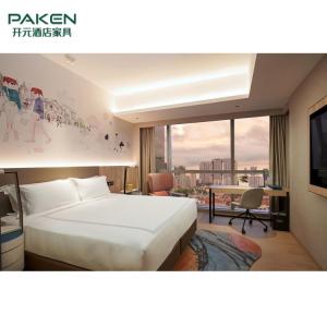 ISO14001 Interior Wood Veneer Modern Apartment Furniture