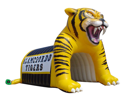 inflatable helmet inflatable football tunnel for event red Oxford cloth