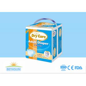 Cheap SGS Skin Friendly Adult Disposable Diapers With 3D Leakproof Edge wholesale
