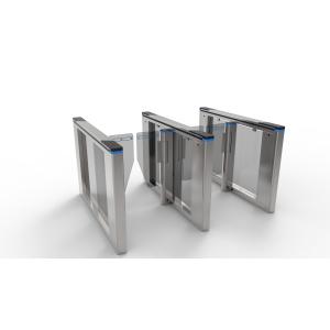 China Anti Collision Swing Barrier Gate 304 Stainless Steel Stable 1.5mm SUS304 Material on sale