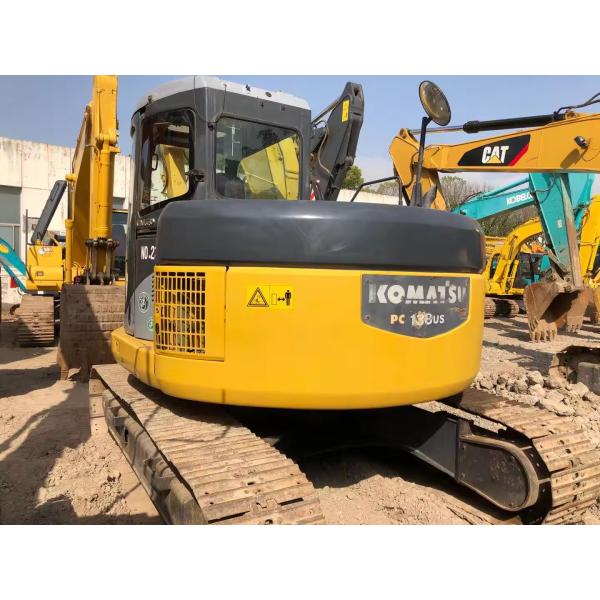 Construction Engineering Used Komatsu Excavators Digger 72KW Komatsu Pc138 Excavator