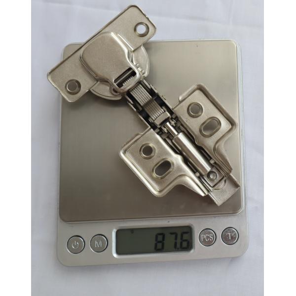 Polished Iron Locking Hidden Kitchen Cabinet Door Hinges Vertical Opening