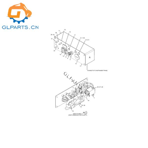 Meter The Service CA3617150 3617150 For CAT Industrial Engine C15 C18 C9 CX38-P892-C18I