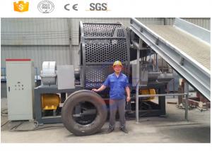 Cheap New style high quality used tractor tire recycling machinery with CE wholesale