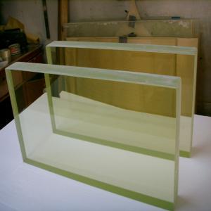 Cheap 2.1mmpb Lead Equivalent Lead Glass Radiation Shielding Frame 10mm Thickness wholesale
