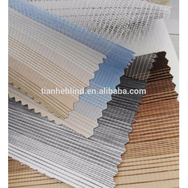Factory Price night combi blind double roller shades blackout zebra blinds fabrics