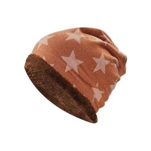 Full Printed Knitted Winter Hat Custom Embroidered Beanies 56cm 58cm