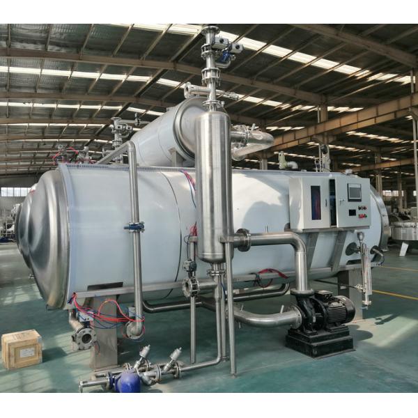 Semi Automatic Industrial Size Autoclave Horizontal For Food Sterilization