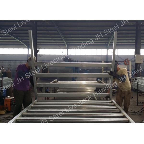 Temporary Portable Cattle Yard Panels Metal Tube Horse Fencing