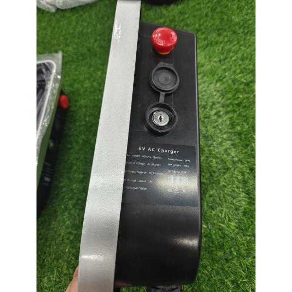 7kW 14kW 22kW U Shape Evse Wallbox Ev Fast Charging Car Charger Box Type 1 Socket Level 2 Charger Station