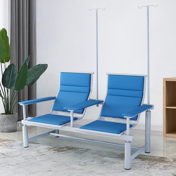 Commercial Furniture Stainless Steel Waiting Room Seating for Airports and Hospitals