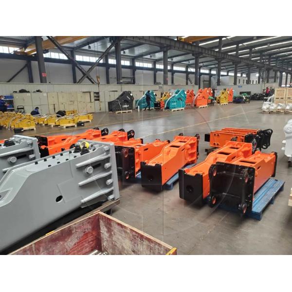 New Condition 165mm Excavator Rock Hammer / Rock Breaker Hammer Wear Resistance