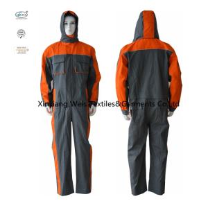 Buy cheap Nfpa 2112 Coveralls Grey Orange Ultra Lightweight from wholesalers