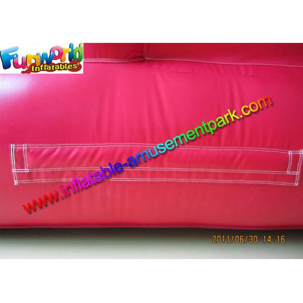 Mickey Mouse Inflatable Bounce Houses , Small Jumping Castle With Repair Kit